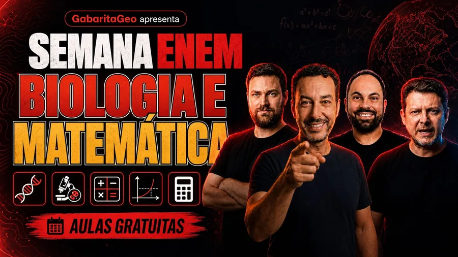 Matemática + Biologia para o ENEM 2026